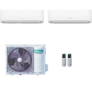 Multi-Split Hisense R32 Wifi Inverter x 2 unidades