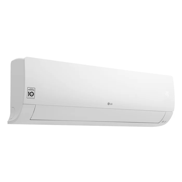 Aire Acondicionado Split Dual Inverter LG con Wi-Fi, funcionamiento silencioso y ahorro energético.